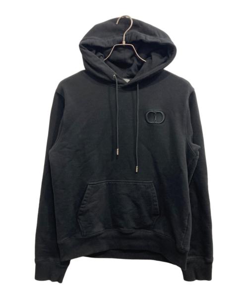 Dior（ディオール）Dior (ディオール) CD Icon フード付き スウェットシャツ ブラック サイズ:Mの古着・服飾アイテム