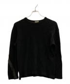 COMME des GARCONS HOMMEコムデギャルソン オム）の古着「田中オム AD1997 袖切替ニット」｜チャコールグレー