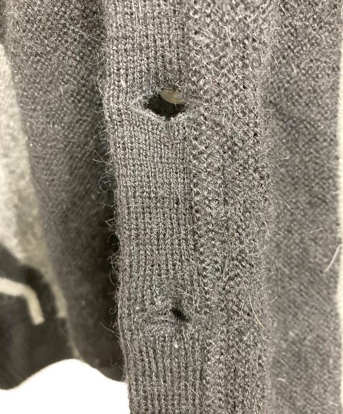 RRL（ダブルアールエル）RRL (ダブルアールエル) 三つ星タグ ウール アルパカ カーディガン ブラック サイズ:Sの古着・服飾アイテム