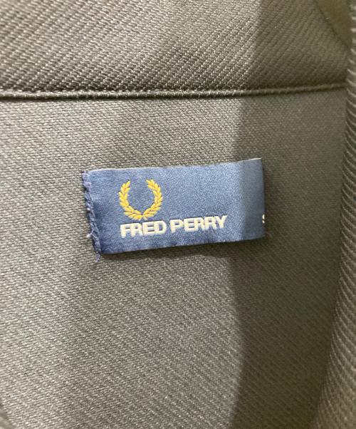 FRED PERRY（フレッドペリー）FRED PERRY (フレッドペリー) Jersey Harrington Jacket/ジャージー ハリントン ジャケット ネイビー サイズ:Sの古着・服飾アイテム