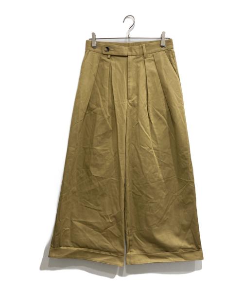 THE SUNNY（ザサニー）THE SUNNY (ザサニー) WIDE WIDE CHINO ベージュ サイズ:Mの古着・服飾アイテム