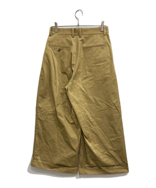 THE SUNNY（ザサニー）THE SUNNY (ザサニー) WIDE WIDE CHINO ベージュ サイズ:Mの古着・服飾アイテム