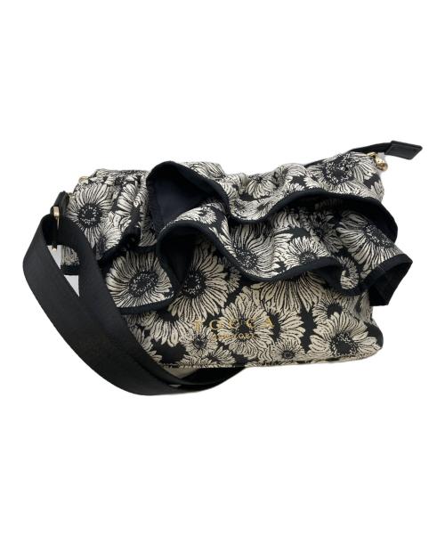 TOCCA（トッカ）TOCCA (トッカ) FRILL POCHETTE/フリル ポシェット ブラック×ホワイト サイズ:Fの古着・服飾アイテム