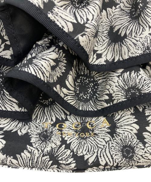 TOCCA（トッカ）TOCCA (トッカ) FRILL POCHETTE/フリル ポシェット ブラック×ホワイト サイズ:Fの古着・服飾アイテム