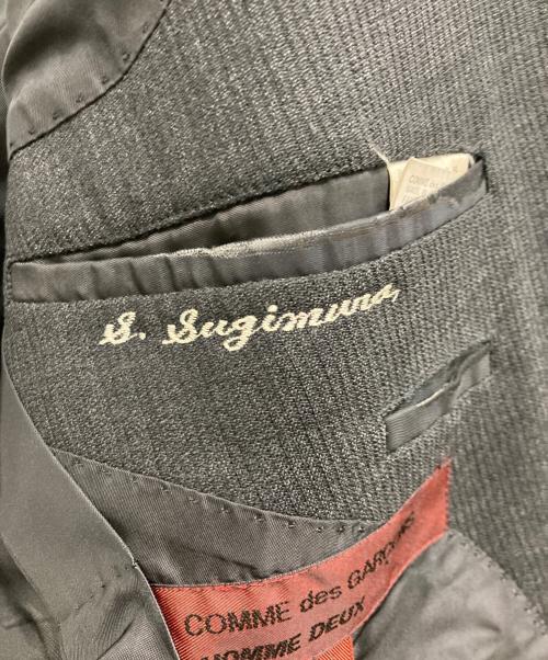COMME des GARCONS HOMME DEUX（コムデギャルソン オム ドゥ）COMME des GARCONS HOMME DEUX (コムデギャルソン オム ドゥ) セットアップスーツ グレー サイズ:Lの古着・服飾アイテム