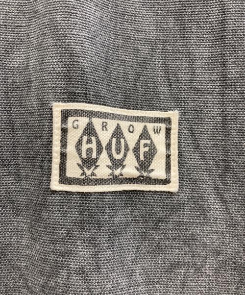 HUF（ハフ）HUF (ハフ) HEMP TWO POCKET WORK VEST グレー サイズ:XLの古着・服飾アイテム