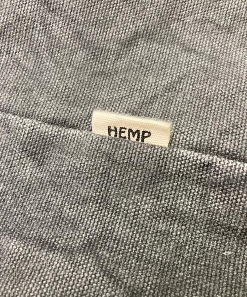 HUF（ハフ）HUF (ハフ) HEMP TWO POCKET WORK VEST グレー サイズ:XLの古着・服飾アイテム