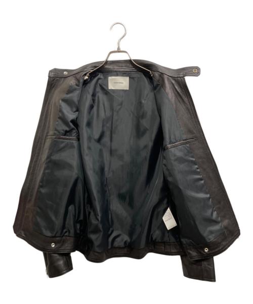 MAISON SPECIAL（メゾンスペシャル）MAISON SPECIAL (メゾンスペシャル) Dress-Fit Sheep Leather Single Rider Jacket ブラック サイズ:2の古着・服飾アイテム