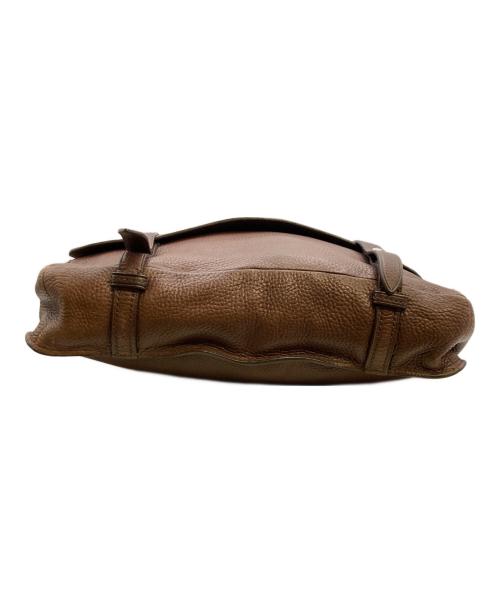 TUMI（トゥミ）TUMI (トゥミ) レザーメッセンジャーバッグ ブラウンの古着・服飾アイテム