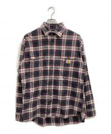 CarHartt（カーハート）の古着「ネルシャツ」｜ブラック