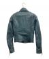 BALENCIAGA (バレンシアガ) Leather Biker backet ブルー サイズ:36：15000円