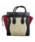 CELINE (セリーヌ) ラゲージマイクロショッパー レッド×ブラック：45000円