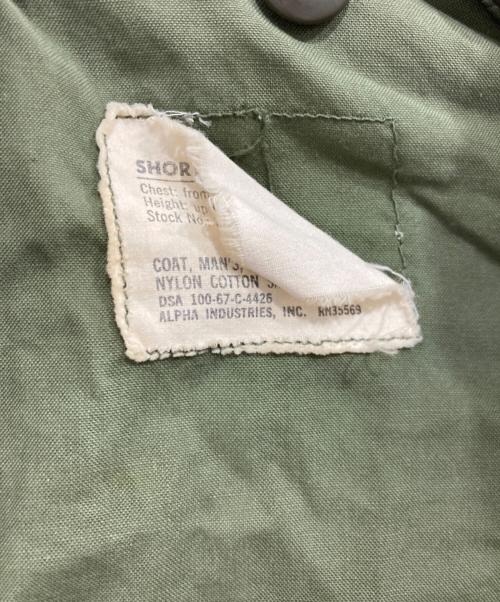 US ARMY（ユーエスアーミー）US ARMY (ユーエスアーミー) 60s M-65 FIELD JACKET オリーブ サイズ:SHORT SMALLの古着・服飾アイテム