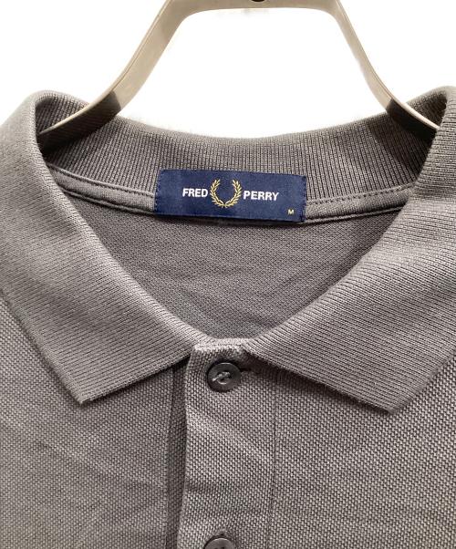 FRED PERRY（フレッドペリー）FRED PERRY (フレッドペリー) ポロシャツ グレー サイズ:Mの古着・服飾アイテム