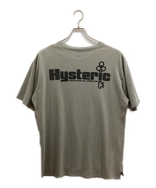 Hysteric Glamour（ヒステリックグラマー）Hysteric Glamour (ヒステリックグラマー) プリントTシャツ グレー サイズ:FREEの古着・服飾アイテム