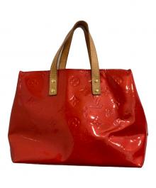 LOUIS VUITTON（ルイ ヴィトン）の古着「ハンドバッグ　/ヴェルニ　	リードPM」｜ルージュ