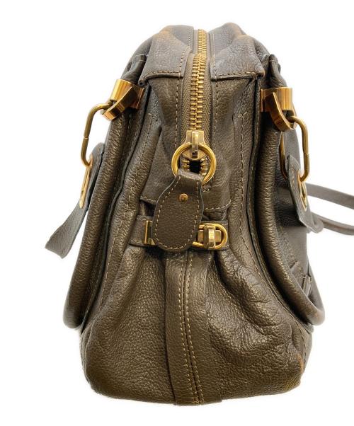 Chloe（クロエ）Chloe (クロエ) パラティ/ハンドバッグ グレーの古着・服飾アイテム