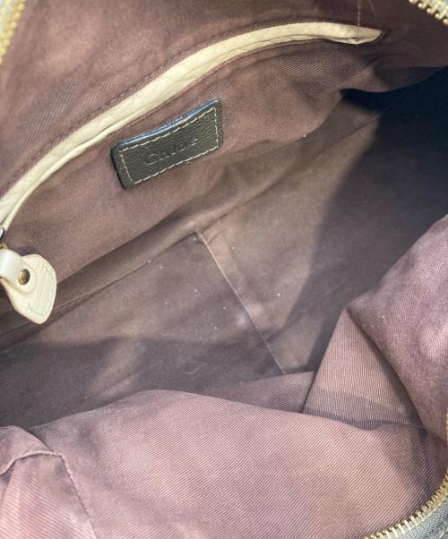 Chloe（クロエ）Chloe (クロエ) パラティ/ハンドバッグ グレーの古着・服飾アイテム
