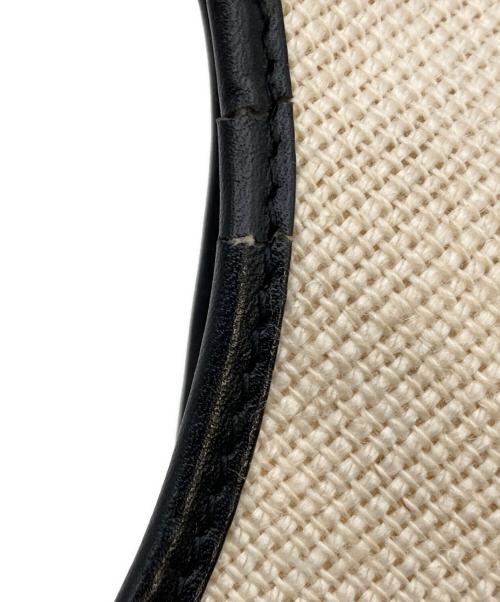 GUCCI（グッチ）GUCCI (グッチ) ジャッキーハンドバッグ/ワンショルダーバッグ ホワイト×ブラックの古着・服飾アイテム