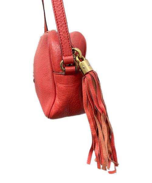 GUCCI（グッチ）GUCCI (グッチ) ソーホー ディスコ ショルダーバッグ ピンクの古着・服飾アイテム