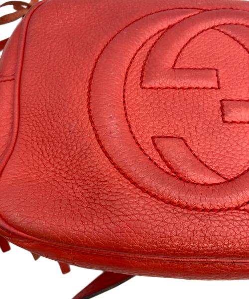 GUCCI（グッチ）GUCCI (グッチ) ソーホー ディスコ ショルダーバッグ ピンクの古着・服飾アイテム