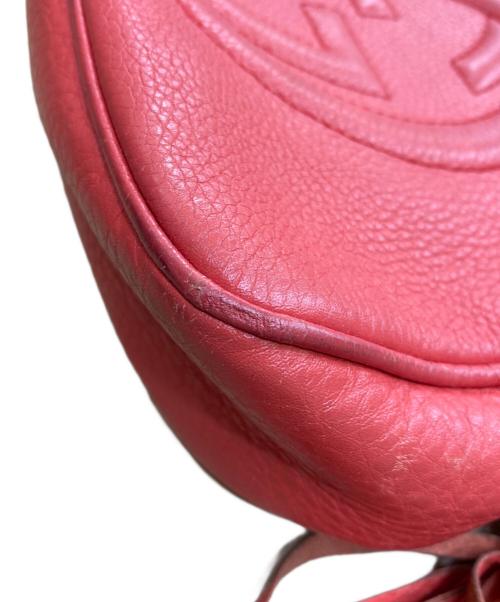 GUCCI（グッチ）GUCCI (グッチ) ソーホー ディスコ ショルダーバッグ ピンクの古着・服飾アイテム