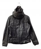 AVIREX P.D.Wアヴィレックスピーディーダブリュー）の古着「FACE MASK LEATHER JACKET」｜ブラック