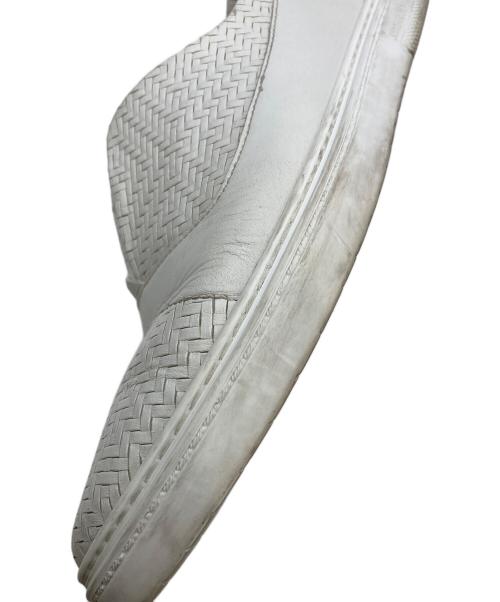 JIMMY CHOO（ジミーチュウ）JIMMY CHOO (ジミーチュウ) CASPIAN ローカットスニーカー ホワイト サイズ:43の古着・服飾アイテム