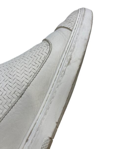 JIMMY CHOO（ジミーチュウ）JIMMY CHOO (ジミーチュウ) CASPIAN ローカットスニーカー ホワイト サイズ:43の古着・服飾アイテム