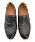 中古・古着 JIMMY CHOO (ジミーチュウ) 型押しスリッポン ブラック サイズ:43：13000円