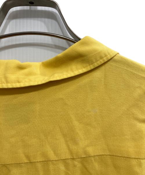 Hilton（ヒルトン）Hilton (ヒルトン) ボーリングシャツ イエロー サイズ:Lの古着・服飾アイテム