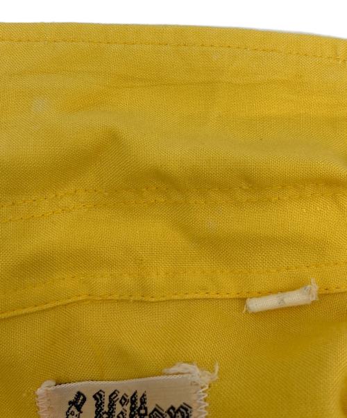 Hilton（ヒルトン）Hilton (ヒルトン) ボーリングシャツ イエロー サイズ:Lの古着・服飾アイテム