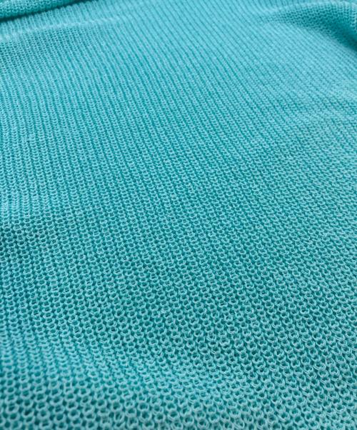 SLOBE IENA（スローブ イエナ）SLOBE IENA (スローブ イエナ) リネン混畦ニット ブルー サイズ:F 未使用品の古着・服飾アイテム