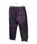 DRIES VAN NOTEN (ドリスヴァンノッテン) 総柄シルクパンツ ネイビー×レッド サイズ:48：15000円