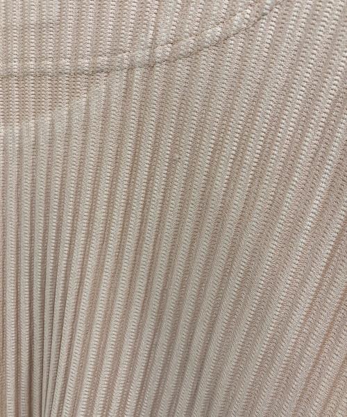 HOMME PLISSE ISSEY MIYAKE（オム プリッセ イッセイ ミヤケ）HOMME PLISSE ISSEY MIYAKE (オム プリッセ イッセイ ミヤケ) プリーツカーディガン オレンジ サイズ:3の古着・服飾アイテム