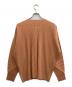 HOMME PLISSE ISSEY MIYAKE (オム プリッセ イッセイ ミヤケ) プリーツカーディガン オレンジ サイズ:3：30000円