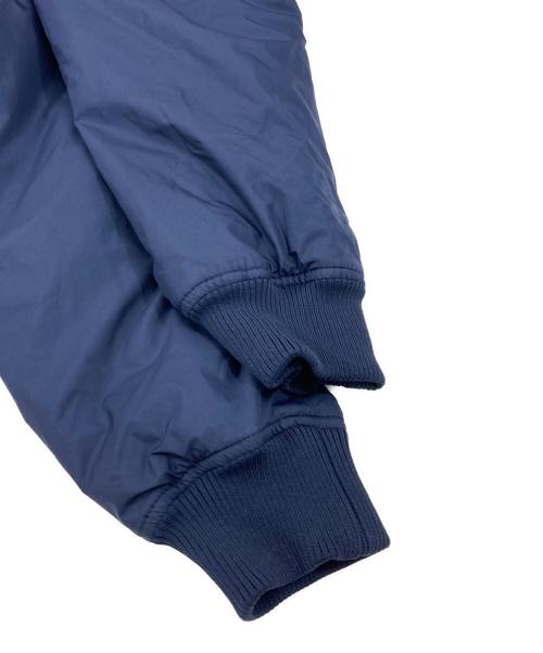 LACOSTE SPORT（ラコステスポーツ）LACOSTE SPORT (ラコステスポーツ) 撥水ストライプジップゴルフジャケット/中綿ジャケット ネイビー サイズ:Mの古着・服飾アイテム