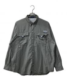 Columbia（コロンビア）の古着「バハマ II ロングスリーブシャツ」｜グレー