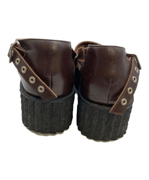 tricot COMME des GARCONS（トリココムデギャルソン）tricot COMME des GARCONS (トリココムデギャルソン) 厚底サンダル ブラウン サイズ:記載なしの古着・服飾アイテム