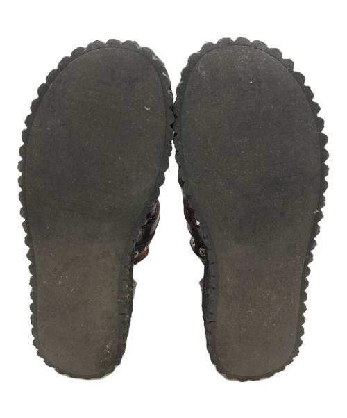 tricot COMME des GARCONS（トリココムデギャルソン）tricot COMME des GARCONS (トリココムデギャルソン) 厚底サンダル ブラウン サイズ:記載なしの古着・服飾アイテム