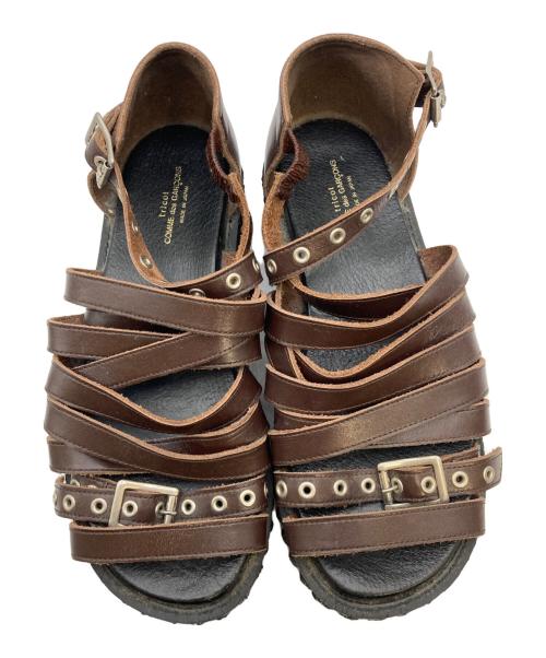 tricot COMME des GARCONS（トリココムデギャルソン）tricot COMME des GARCONS (トリココムデギャルソン) 厚底サンダル ブラウン サイズ:記載なしの古着・服飾アイテム