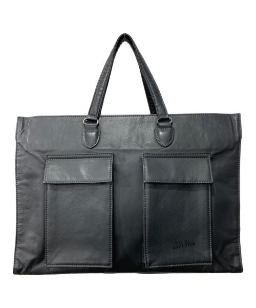 Jean Paul GAULTIER（ジャンポールゴルチェ）Jean Paul GAULTIER (ジャンポールゴルチェ) ナイロントートバッグ ブラックの古着・服飾アイテム