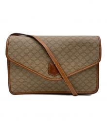 CELINE（セリーヌ）の古着「オールドマカダムショルダーバッグ」｜ベージュ