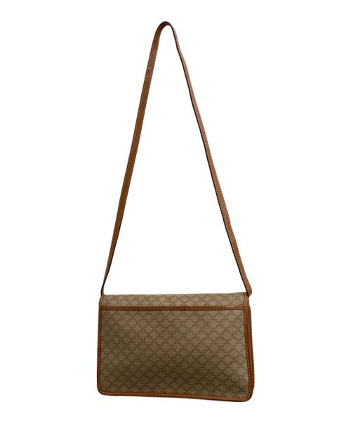 CELINE（セリーヌ）CELINE (セリーヌ) オールドマカダムショルダーバッグ ベージュの古着・服飾アイテム