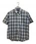 stussy（ステューシー）の古着「S/S チェックシャツ」｜ブルー×グレー