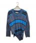 KIKO KOSTADINOV（キコ・コスタディノフ）の古着「Brutus Jumper/アシメニット」｜ブルー