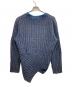 KIKO KOSTADINOV (キコ・コスタディノフ) Brutus Jumper/アシメニット ブルー サイズ:46：16000円