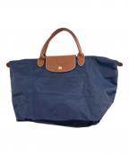 LONGCHAMPロンシャン）の古着「ル・プリアージュ/LE PLIAGE トートバッグ」｜ネイビー