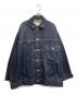 beautiful people（ビューティフルピープル）の古着「selvedge denim big blouson/セルヴィッチデニムビッグブルゾン」｜インディゴ