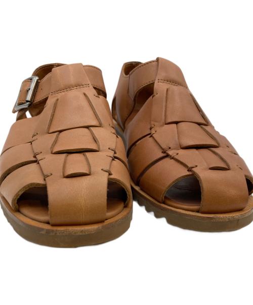 PARABOOT（パラブーツ）PARABOOT (パラブーツ) PACIFIC （パシフィック）グルカサンダル ブラウン（コニャック） サイズ:41の古着・服飾アイテム